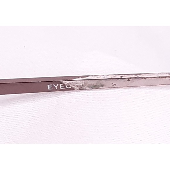 Eyeglasses Bronze Tone Art Deco Style Metal Frame Oval Prescription Lens - Picture 5 of 8